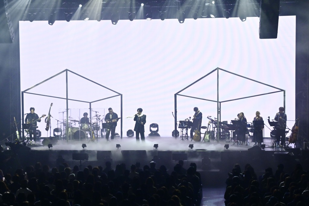 陳健安昨晚舉行演唱會。
