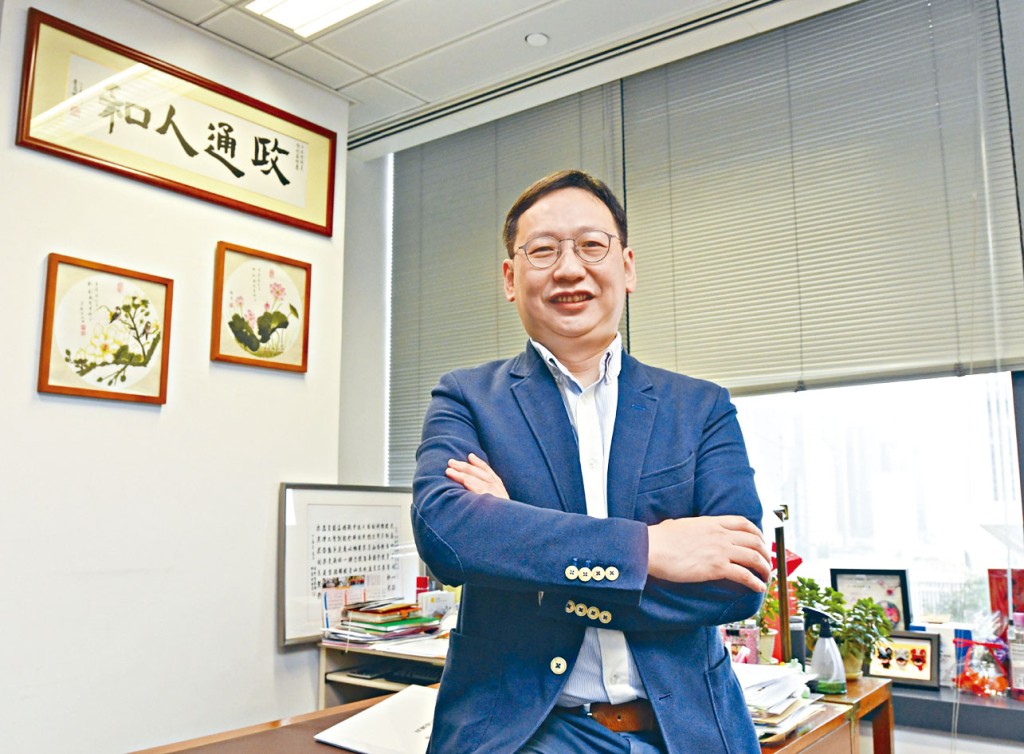 ■柯創盛表示，當時為有更多時間照顧家人，計畫退一步回地區服務。