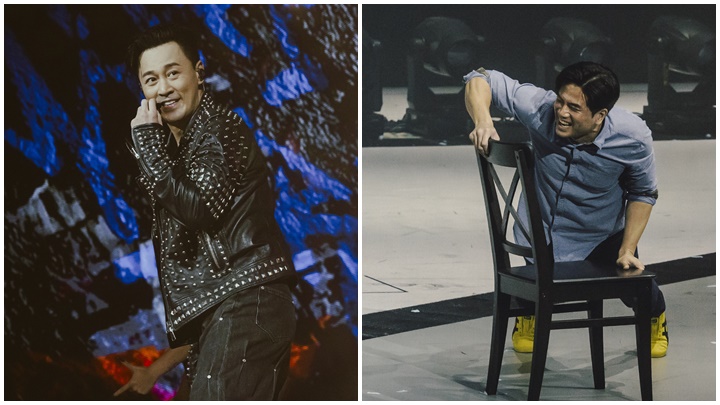 林峰的澳门演唱会昨晚（16日）在澳门伦敦人完成最后一场。