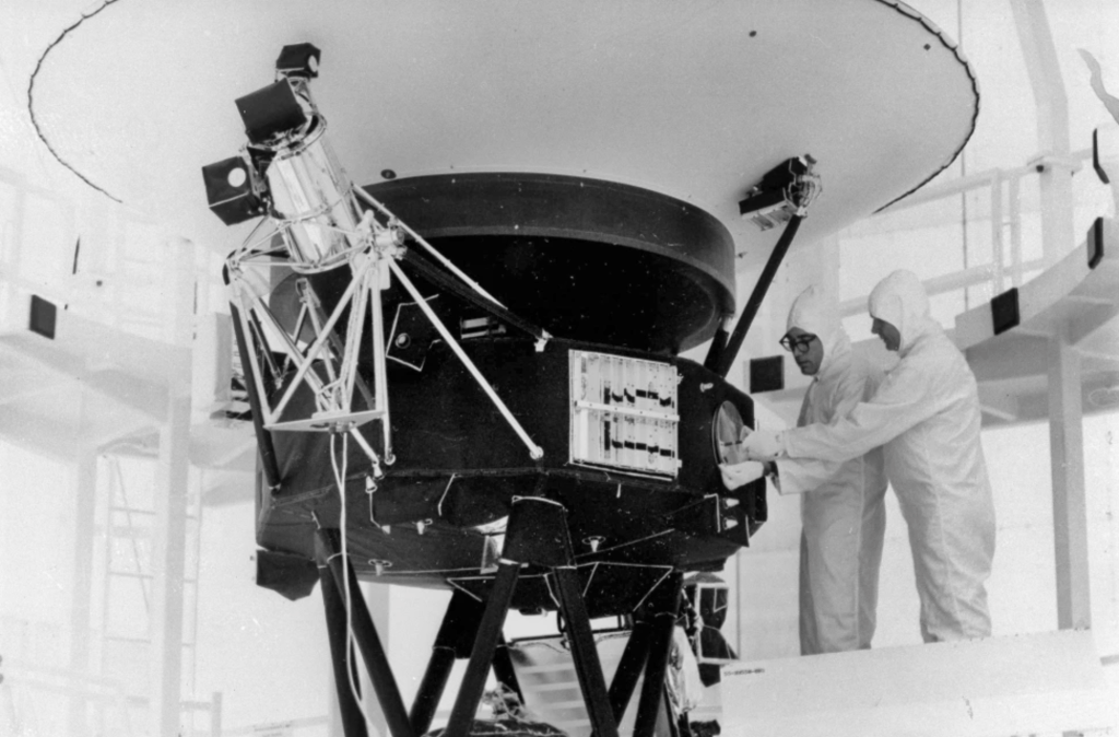 航行者2号于1977年发射上太空。美联社