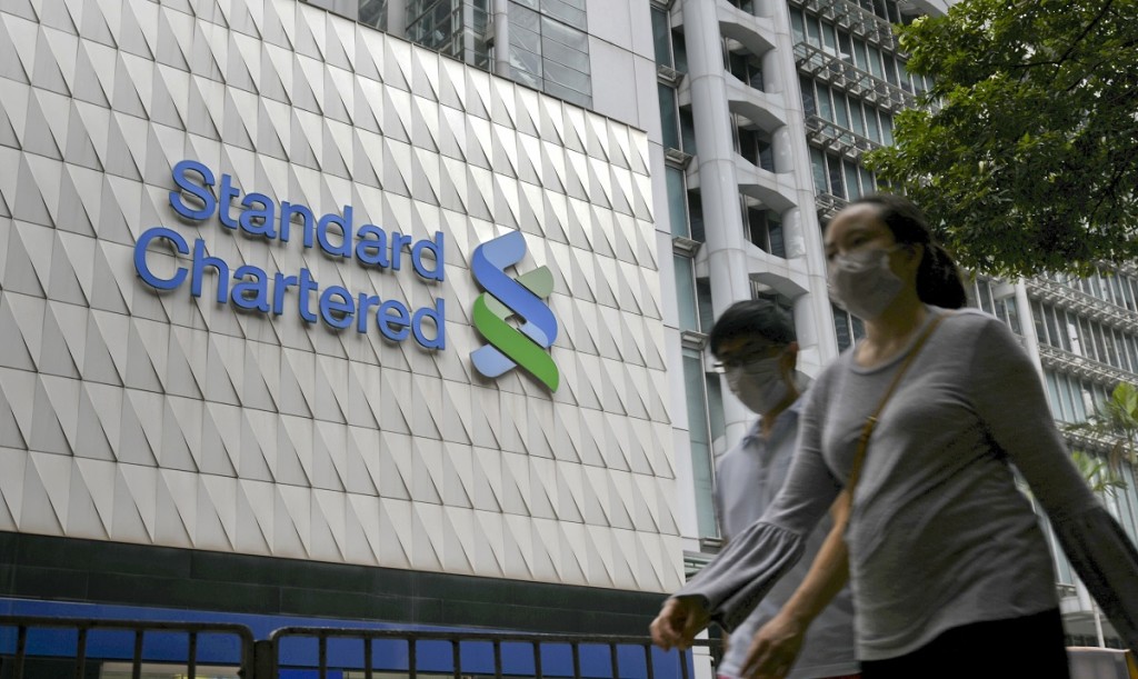 渣打銀行。資料圖片