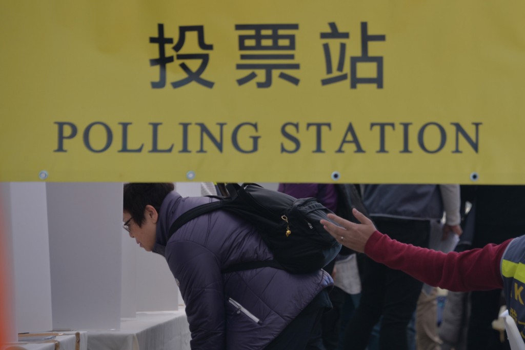 選舉事務處計劃設立約600個一般投票站。資料圖片 選舉事務處計劃設立約600個一般投票站。資料圖片