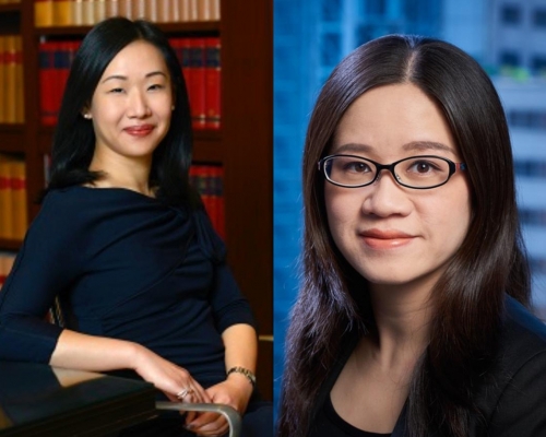 左起李律仁大狀；薛日華大狀；林欣琪大狀；孫靖乾大狀。