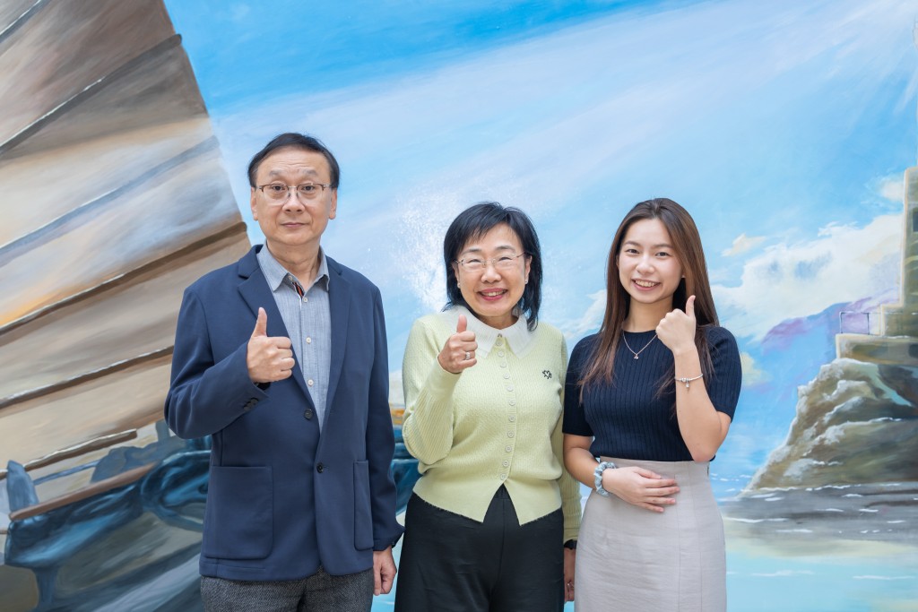 （左起）李業忠、黃莉莉、蔡卓欣（圖片來源：《親子王》）