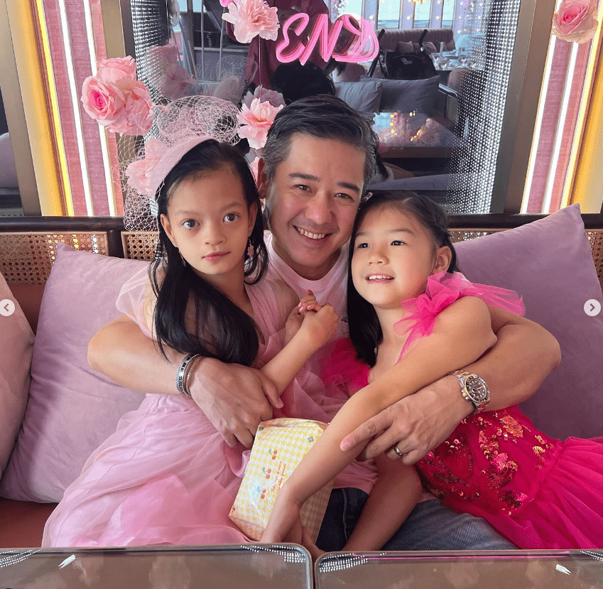 去年12月，鍾麗淇與老公為罕見病大女搞13歲生日會，Isabella變身粉紅小公主。