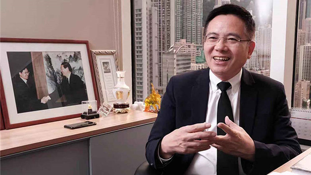 紫荊黨主席李山。 紫荊香港圖片