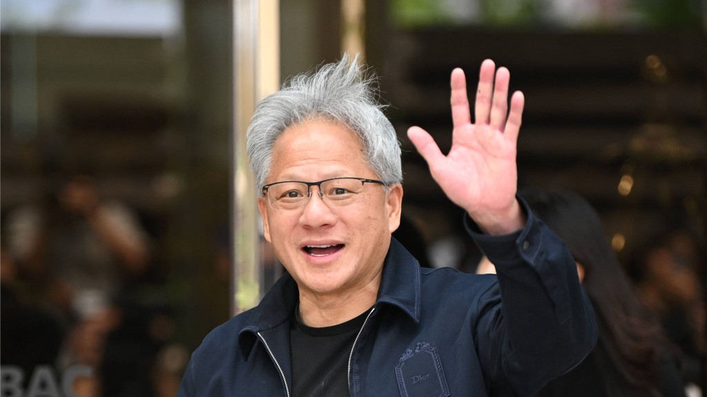 黄仁勋6月5日抵达南韩，展开为期5天4夜的访问行程。法新社