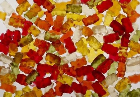 糖果中可能有使用「紅色3號」染料。網圖 糖果中可能有使用「紅色3號」染料。網圖