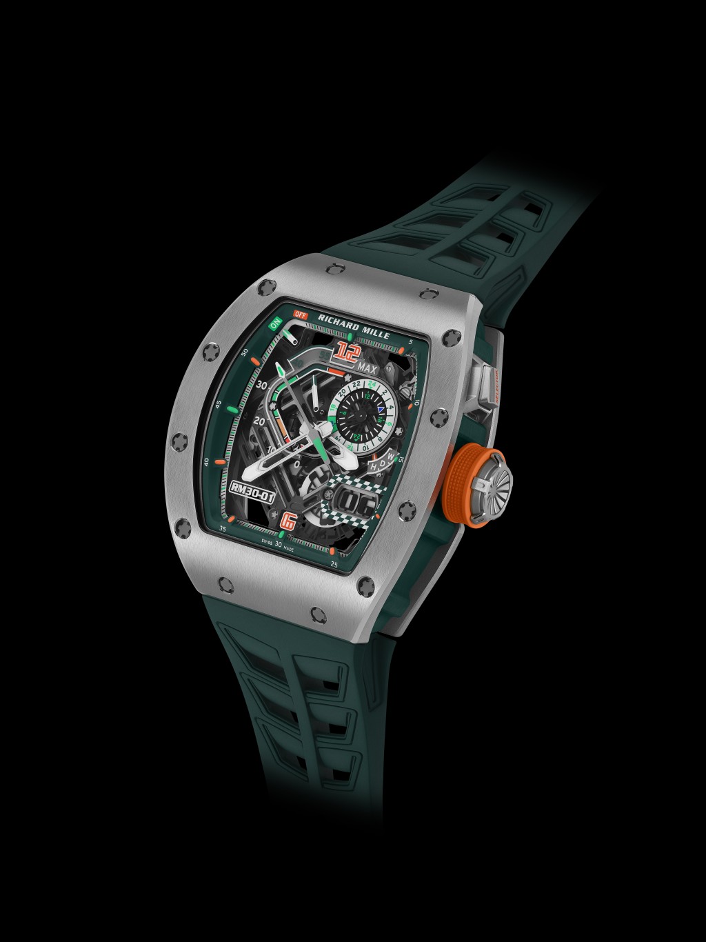 RM 30-01 Le Mans Classic，錶殼：鈦金屬及Quartz TPT石英纖維/機芯：RMAR2自動機芯/ 限量：150枚/售價：約$2,181,000。