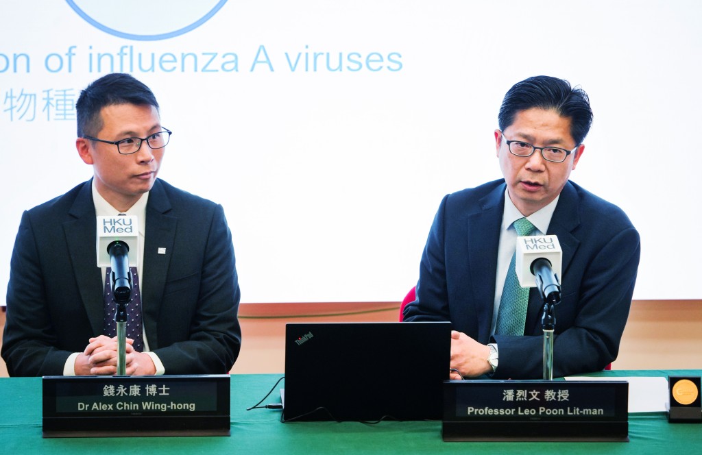 左起 : 錢永康、潘烈文。 左起 : 錢永康、潘烈文。