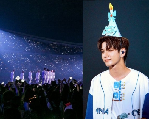  Wanna One邕聖祐生日。