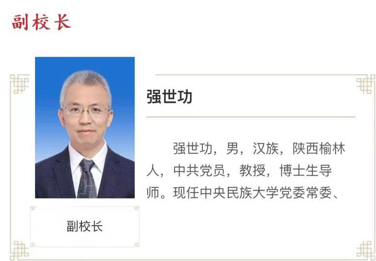 中央涉港重要智囊、北京大學法學院教授強世功近日也升官，同樣擔任中央民族大學副校長。