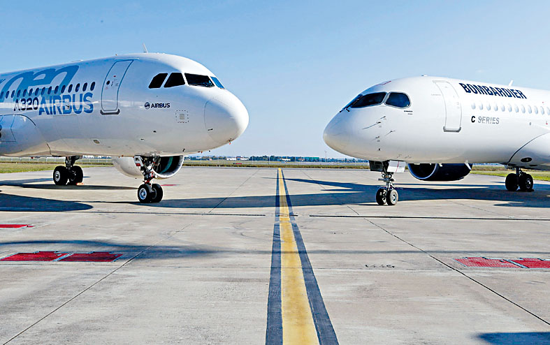 中銀航空租賃與空巴訂立協議,購買80架A320NEO系列飛機。