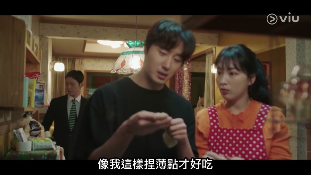 丁一宇在劇中傳授了不少煮食技巧。