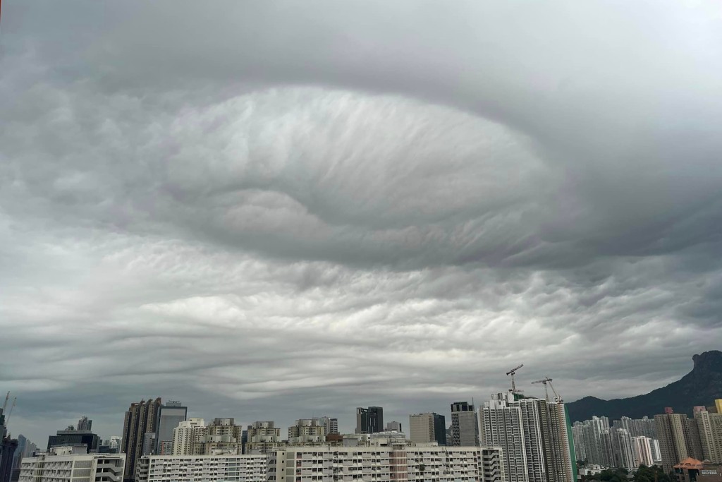「糙面雲」。攝：Peter Wu / 彩虹 / 2023年1月8日 / #CWOS