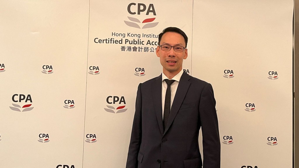 香港會計師公會新一屆會長梁思傑。