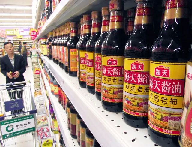 海天醬油在內地多省市也有銷售點。網圖