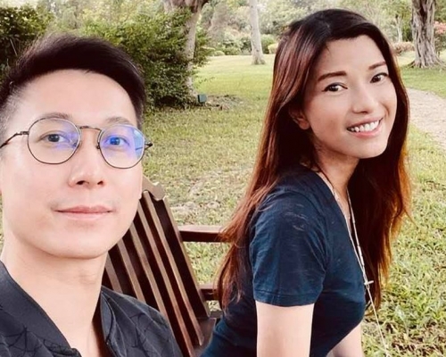 王陽翎指，梁芷珊已到達台灣。王陽翎FB圖片