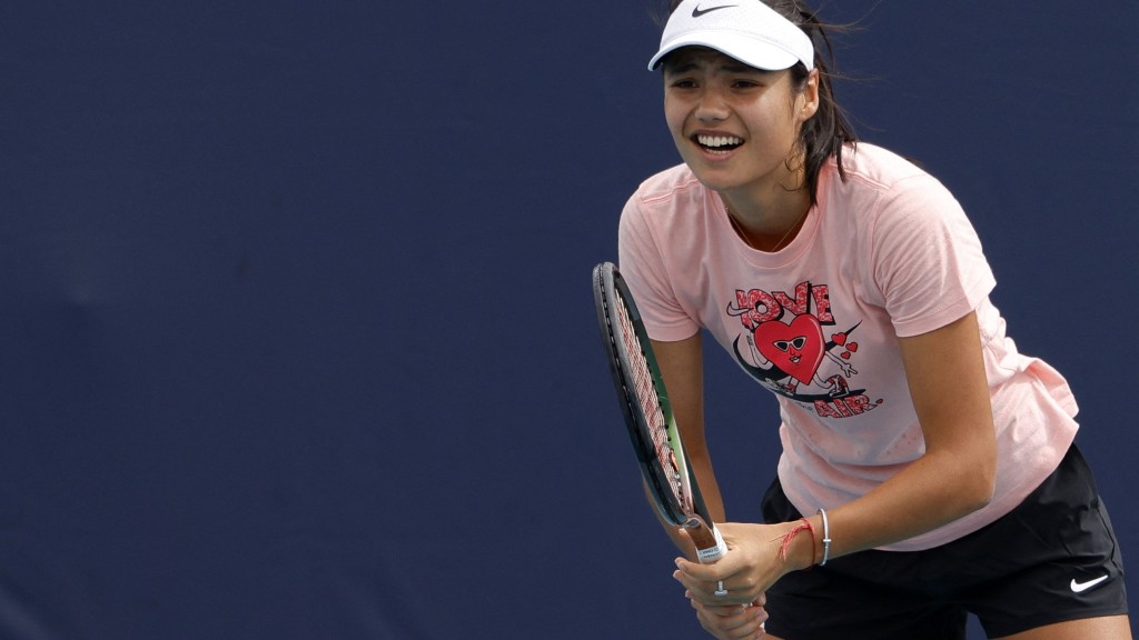 拉杜簡露6月將出戰溫網。Reuters