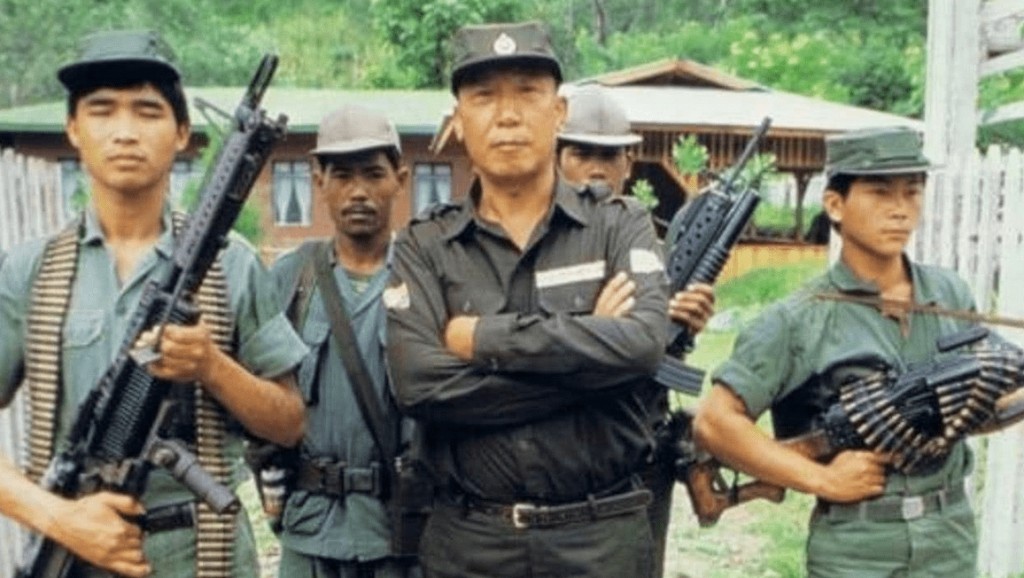 缅北的华人地方武装。
