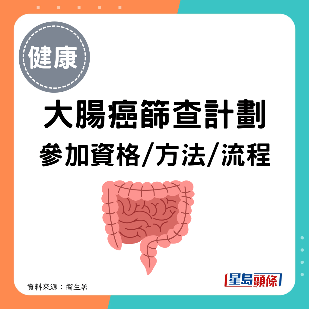 「大腸癌篩查計劃」參加資格、方法、流程、步驟