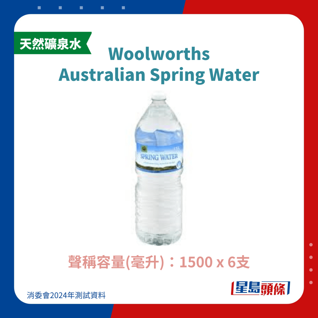 Woolworths Australian Spring Water