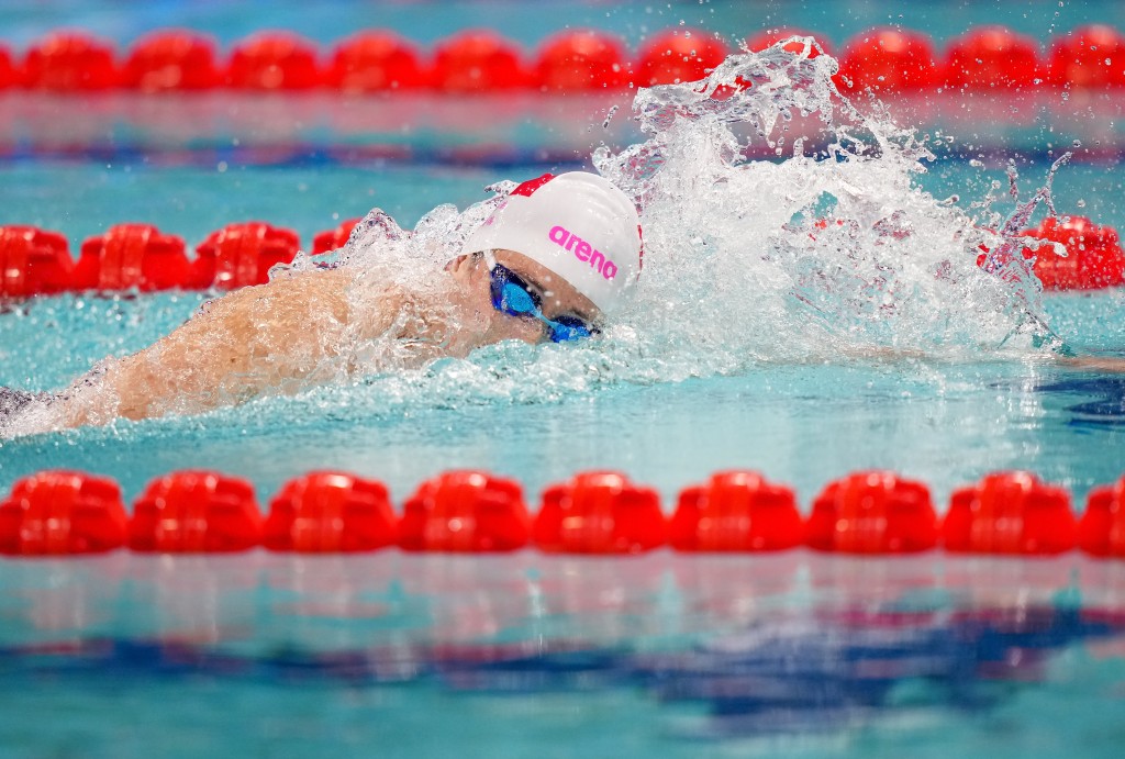 何诗蓓首夺全运会金牌。新华社