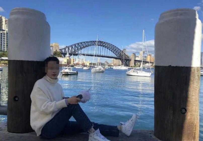 涵涵為躲避郭春牛而飛到澳洲過暑假。網圖
