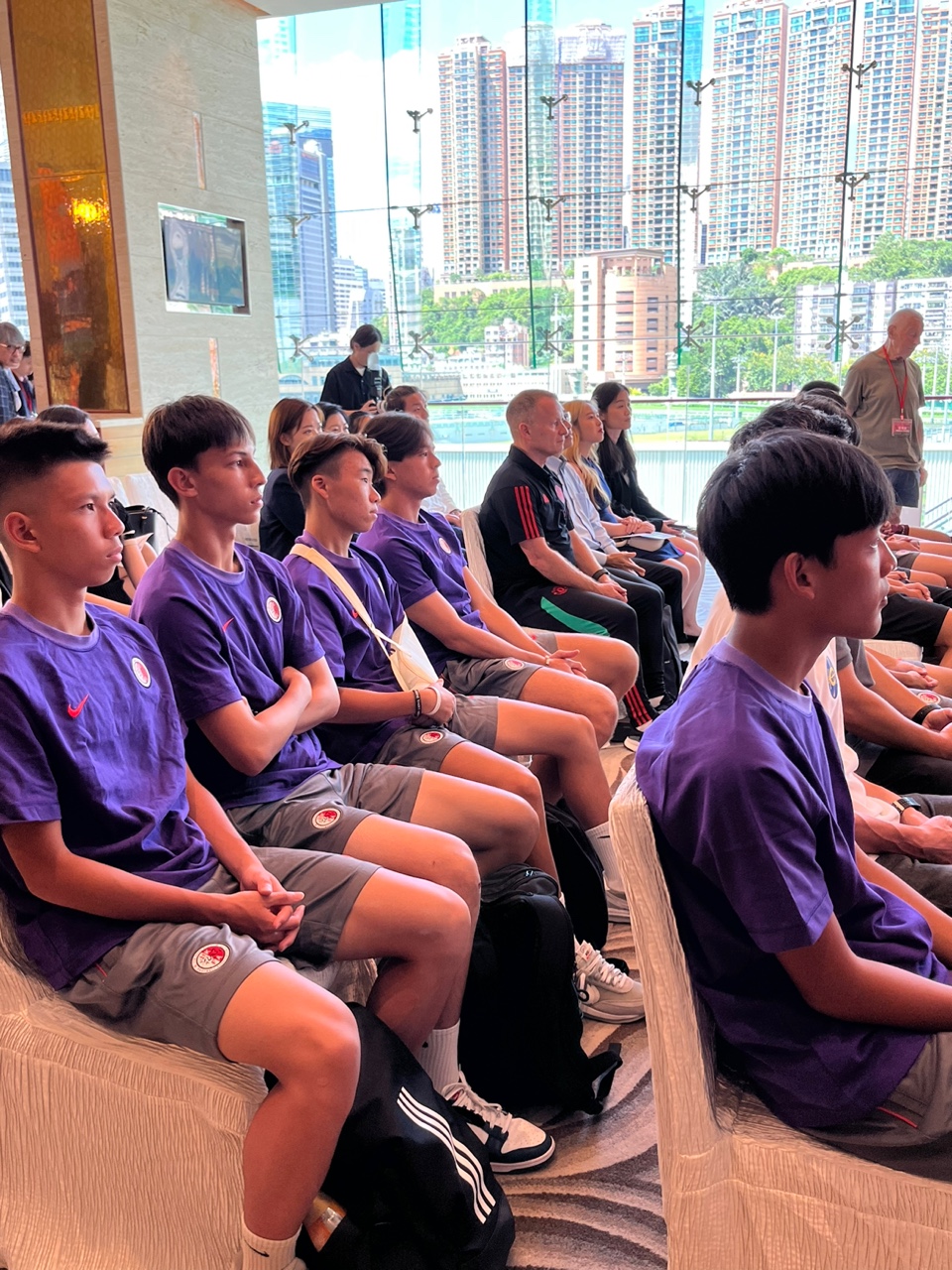 今次活动曼联U16青年队将会访港，并与香港代表队及香港青年联赛选手队进行友谊赛。李健威摄