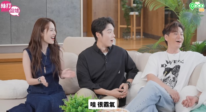 黃宗澤的豪言令蔡潔驚呼不已。 黃宗澤的豪言令蔡潔驚呼不已。