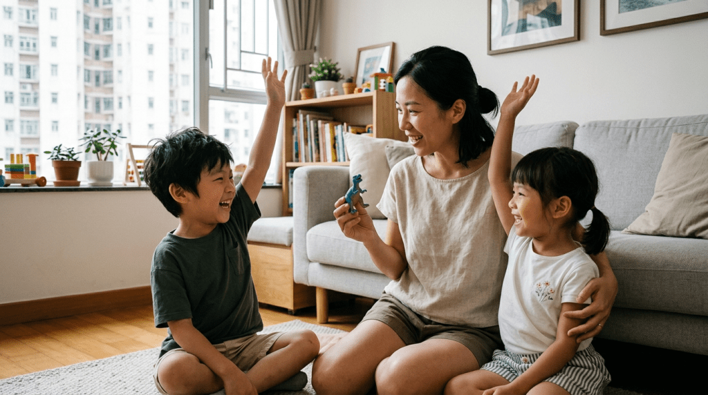 第四步：為孩子和其他同學之間找到一個認同感（AI生成示意圖）