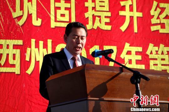 德令哈市前市長李春生。 德令哈市前市長李春生。