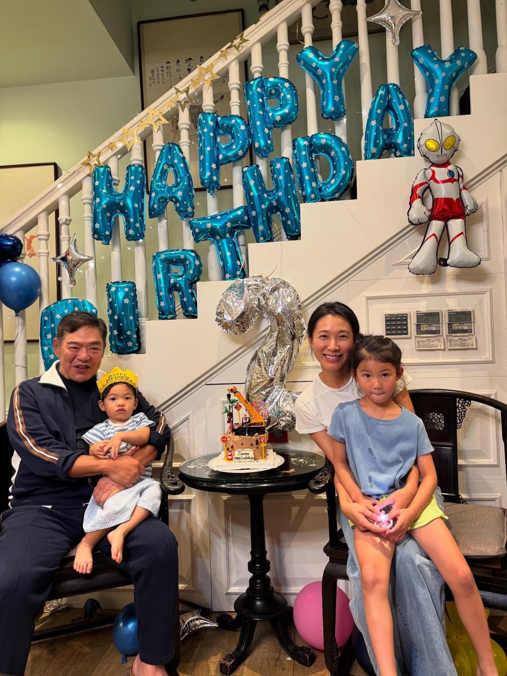 李美慧早前為兒子舉行2歲生日。 李美慧早前為兒子舉行2歲生日。