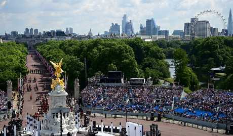 每年的Trooping the Colour,都吸引大量當地居民及旅客夾道觀賞。