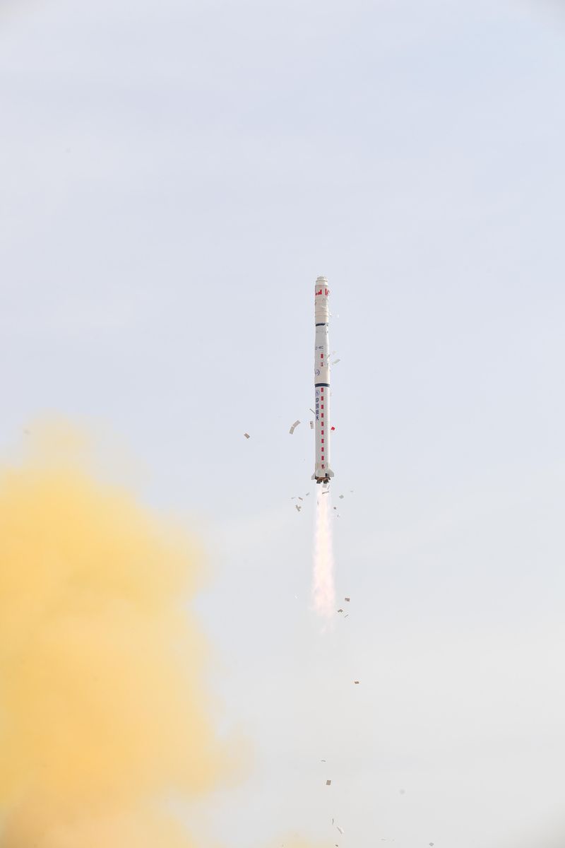遙感三十一號04組衛星成功發射升空。新華社