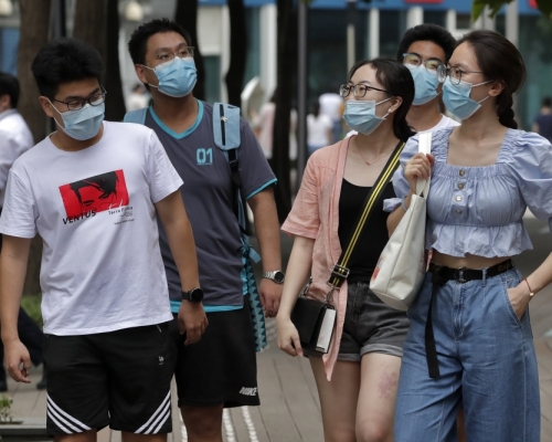 內地增44宗確診,13宗本地感染均在新疆烏魯木齊。AP圖片