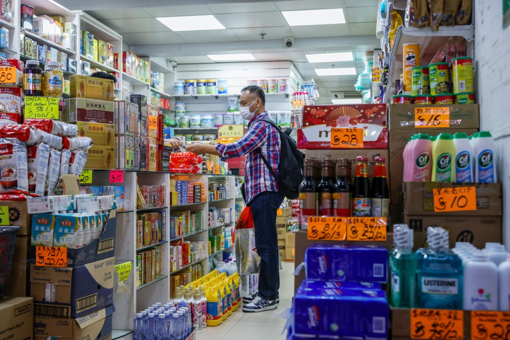 本港零售業消費情況。資料圖片