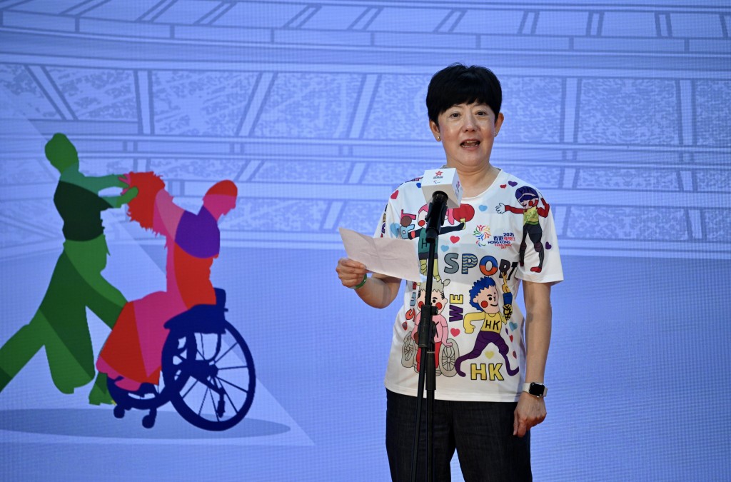  中國香港殘疾人奧委會會長馮馬潔嫻。