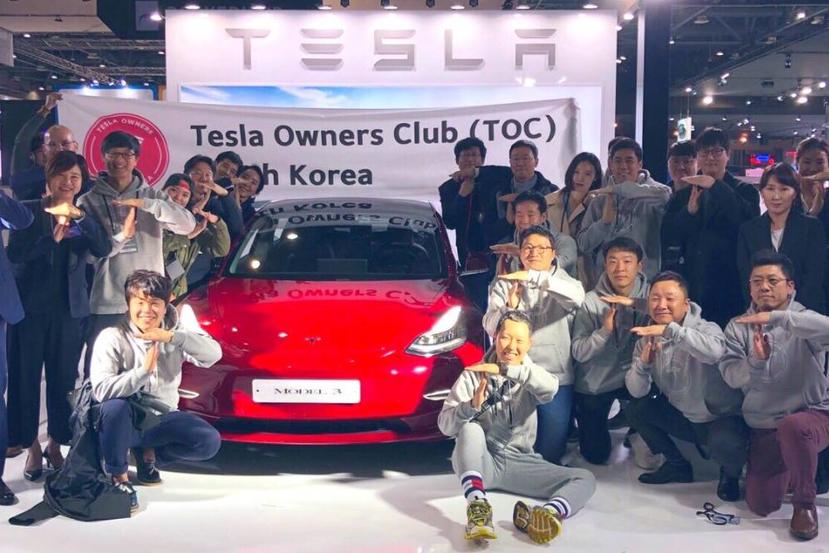 韓國投資者12月增持1.6億美元的Tesla，可望連續3個月淨買入