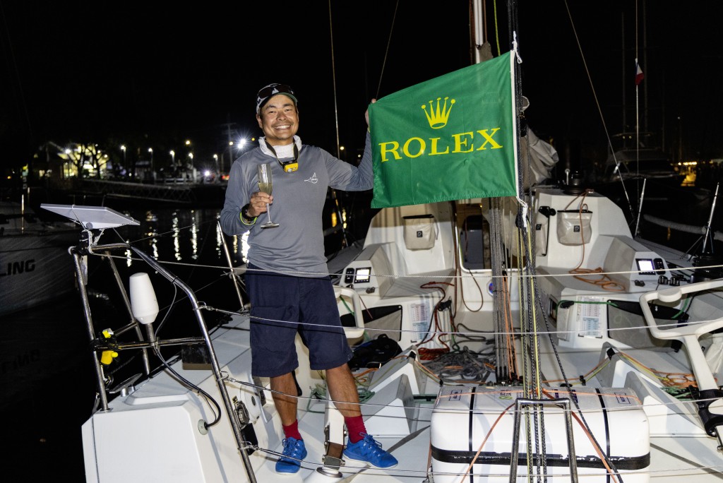 莫俊杰成为赛事创办64年来首位完成赛程的单人航海家。游艇会图片