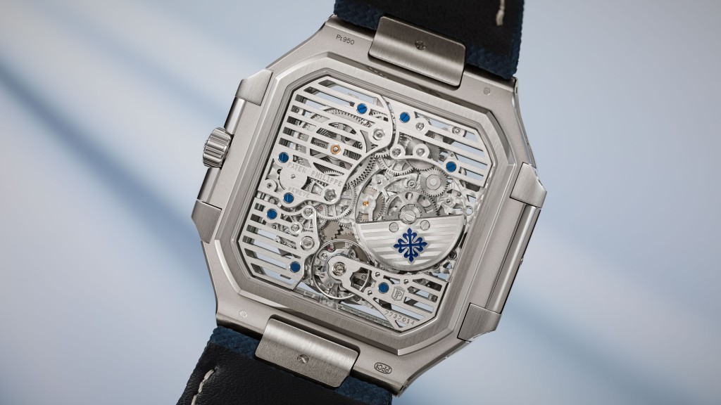 Patek Philippe Cubitus Perpetual Calendar 5840P-001 / 機芯：28-28 Q SQU自動。