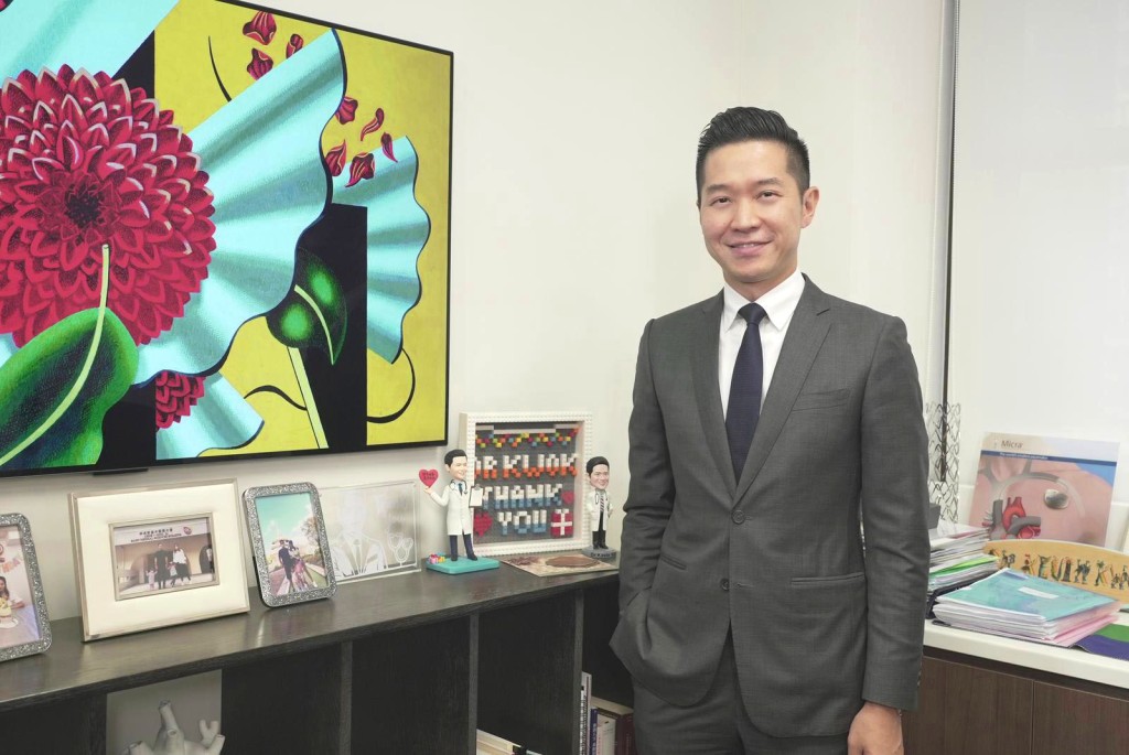 香港心臟衰竭學會榮譽秘書及心臟科專科醫生郭俊傑。