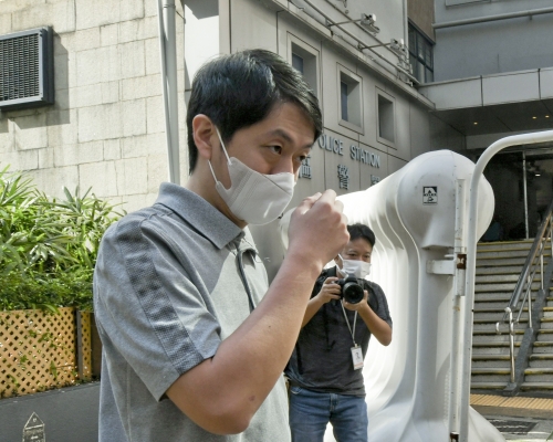 許智峯明日提堂。資料圖片