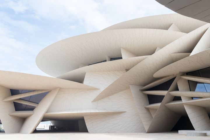 卡塔爾國家博物館，是法國建築大師Jean Nouvel的傑作。