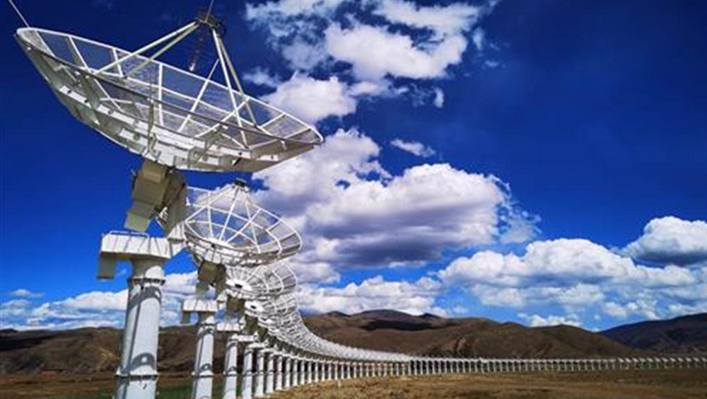 圓環陣電波成像望遠鏡「千眼天珠」建成,有助監測太陽爆發活動。