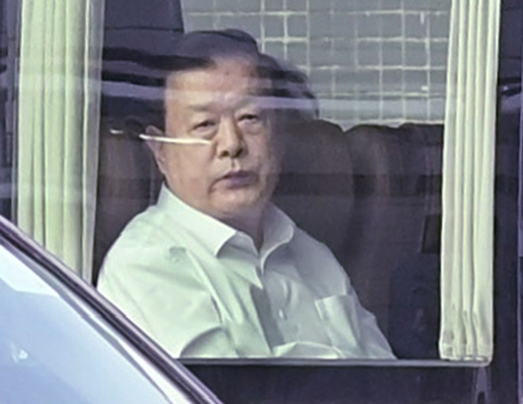 夏寶龍6月18日到港。何君健攝 夏寶龍6月18日到港。何君健攝
