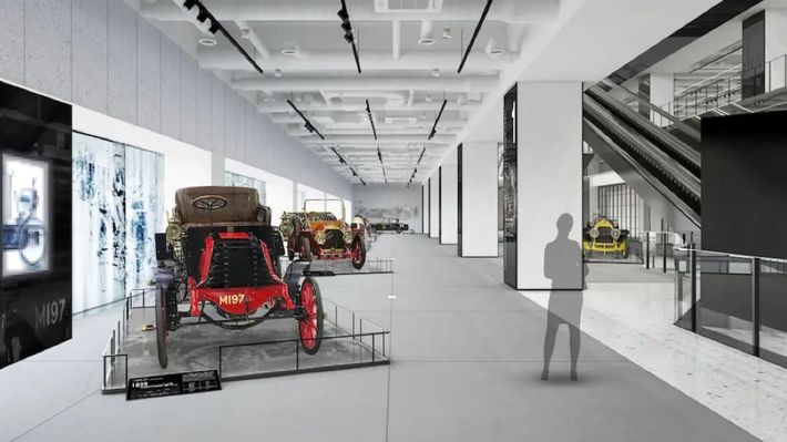 富士動力運動博物館展示的車輛，歷史可追溯至19世紀。