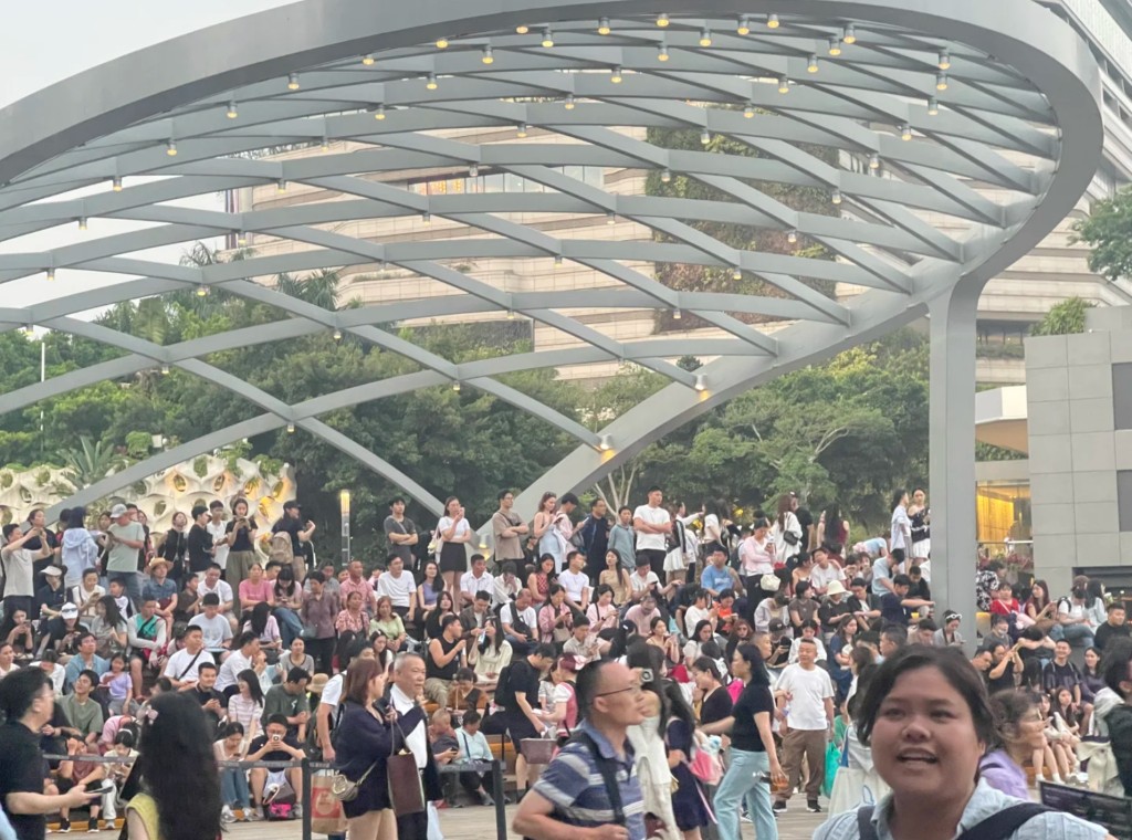 五一黃金周香港迎來旅遊熱潮。小紅書圖片 五一黃金周香港迎來旅遊熱潮。小紅書圖片