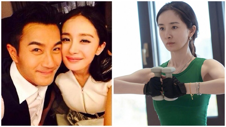 劉愷威前妻楊冪罕晒素顏樣 狂操二頭肌身型弗爆  被網民大讚不似40歲