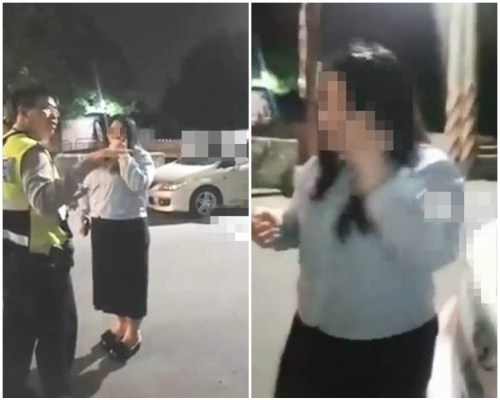 警方介入調查。網圖